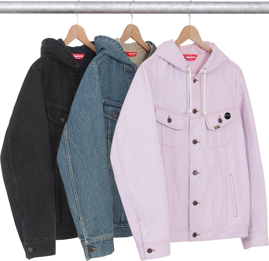 Hooded Denim Jacket